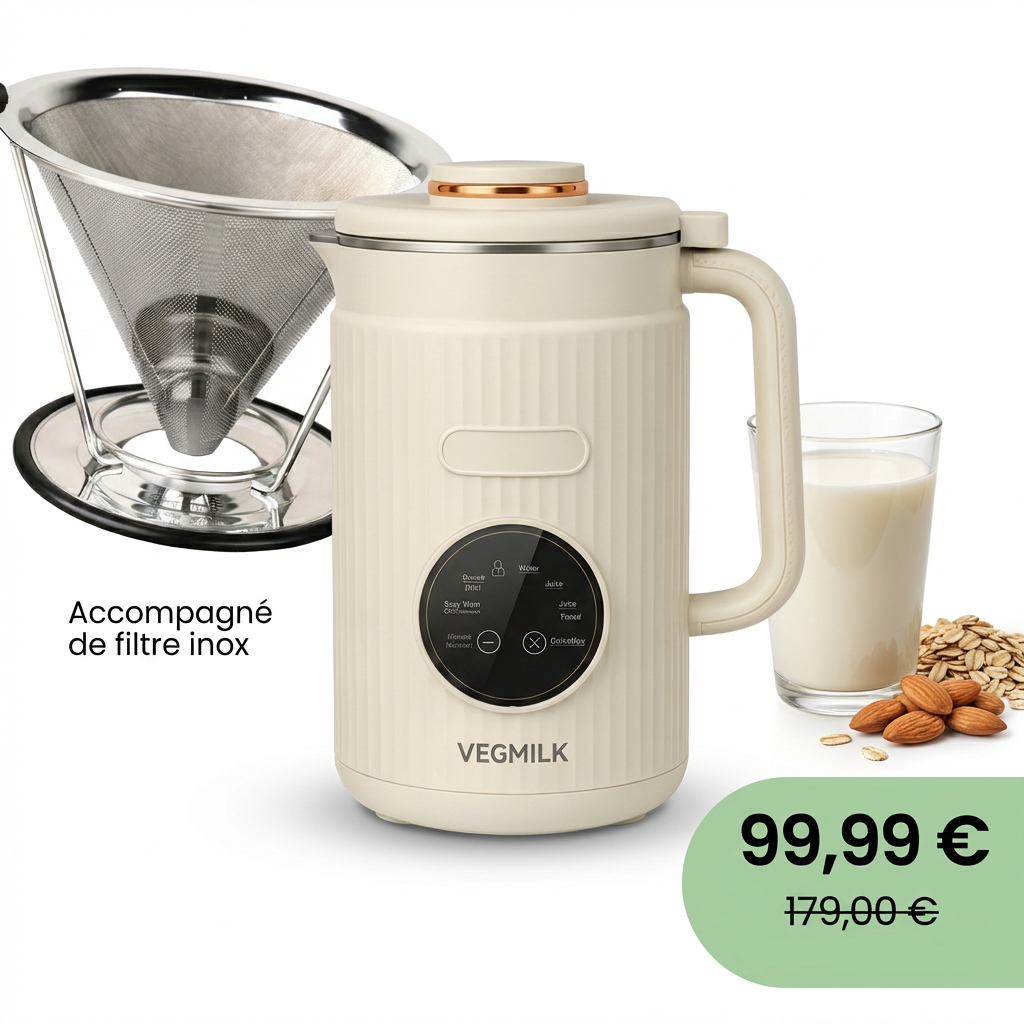 Machine à Lait Végétaux + Filtre en Inox