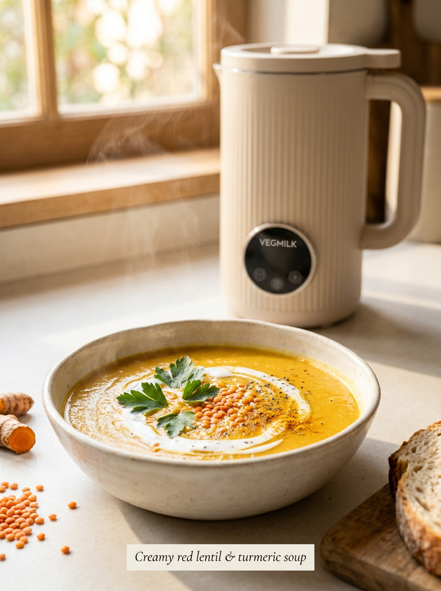 SOUPE LENTILLES CORAIL & CURCUMA