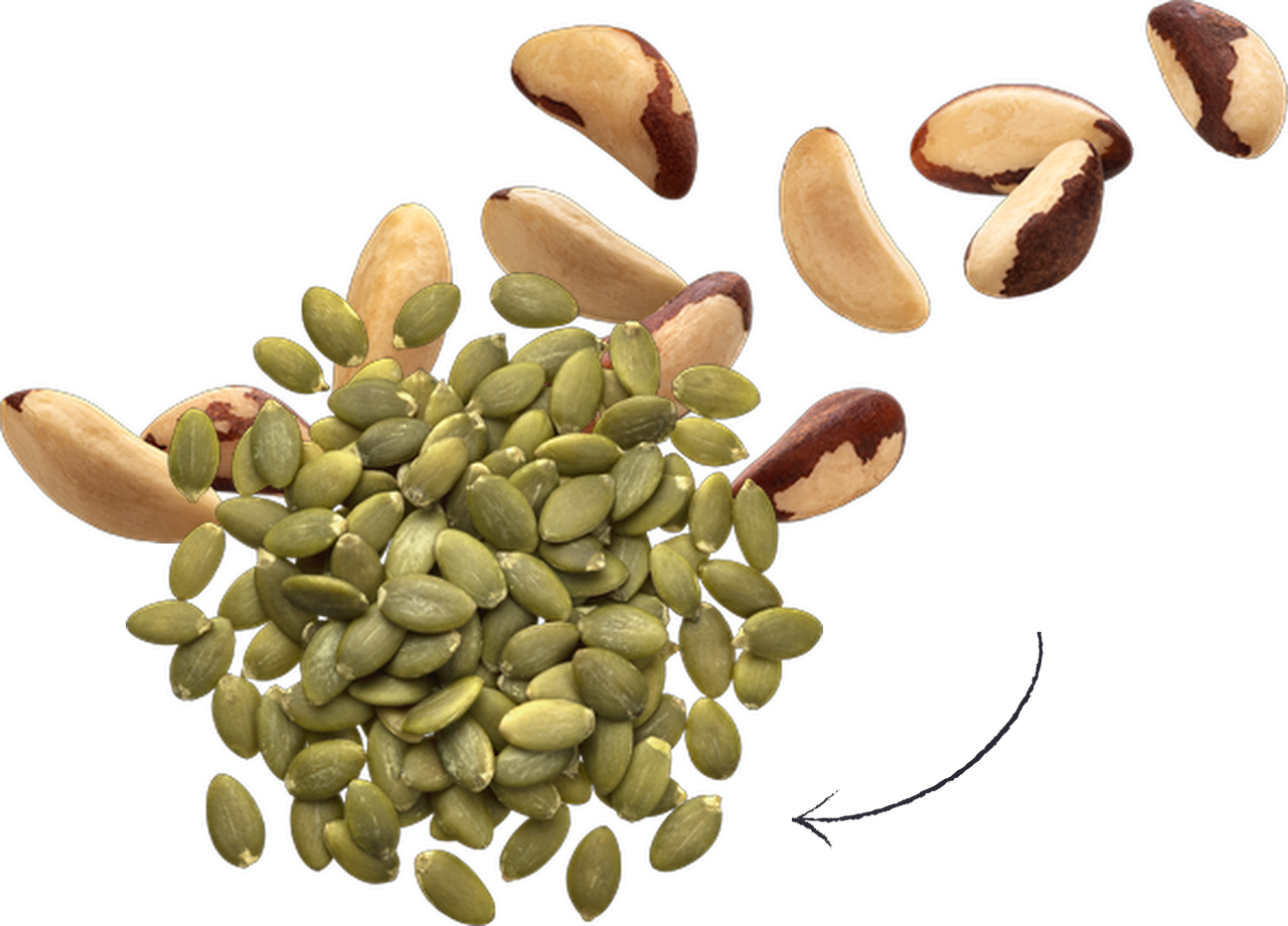 Lait de courge & noix du Brésil