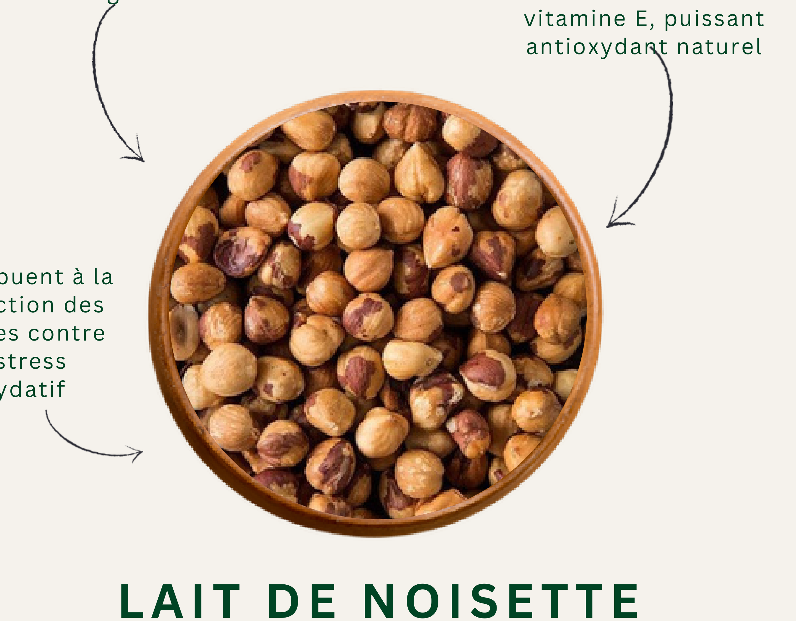 Lait de noisette