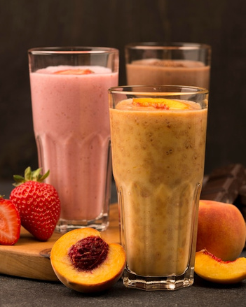 Milkshake aux fruits